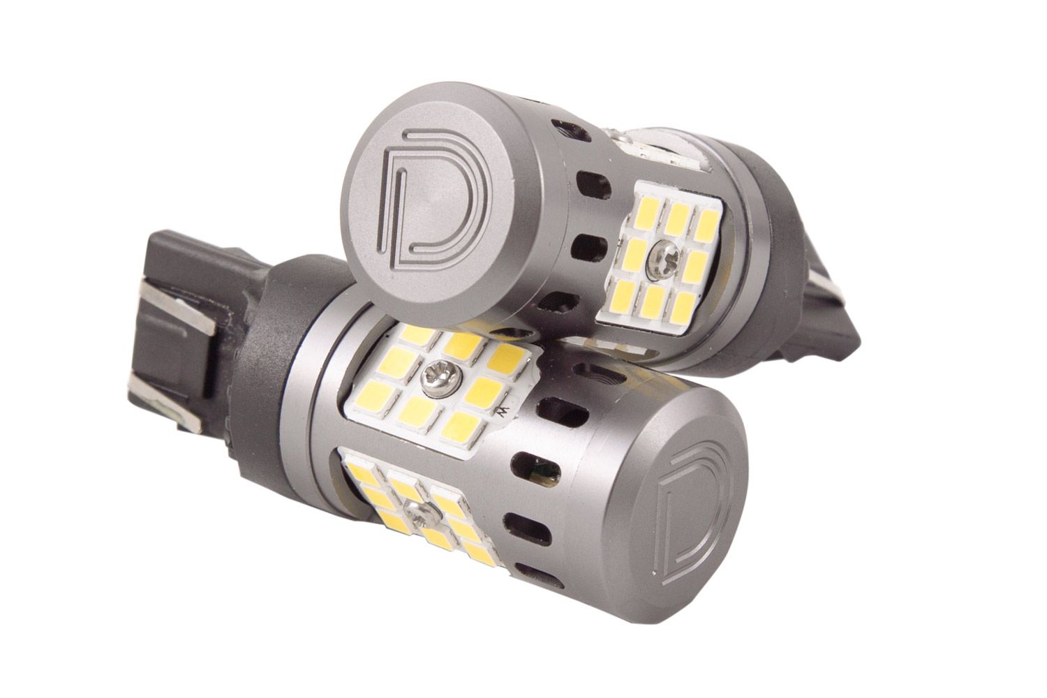זוג נורות לד LED מגעים 2 P21/5W
